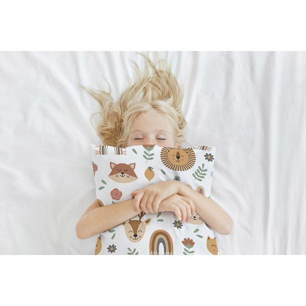 Iš satino medvilnės vaikiškas pagalvės užvalkalas 45x45 cm Little Boho – Butter Kings-image-1