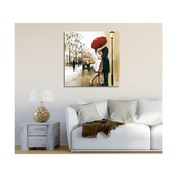 Paveikslas ant drobės Paris, 45 x 45 cm-image-2