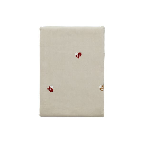 Iš medvilnės staltiesė 140x220 cm Hearts Embloidery – Södahl