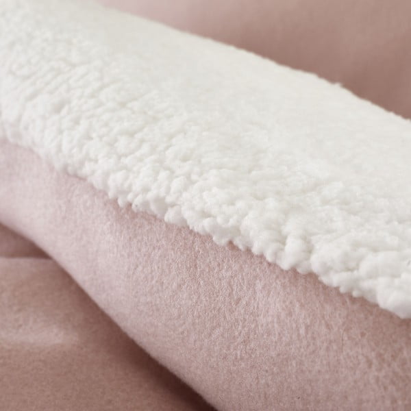 Rožinė patalynė iš vilnos su širdelėmis Catherine Lansfield, 135 x 200 cm-image-3