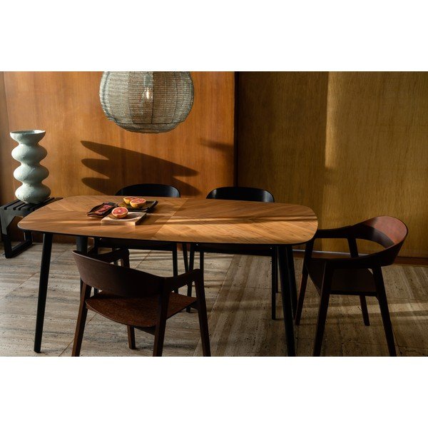 Kabantis šviestuvas juodos spalvos ø 70 cm Meezan – Dutchbone-image-3