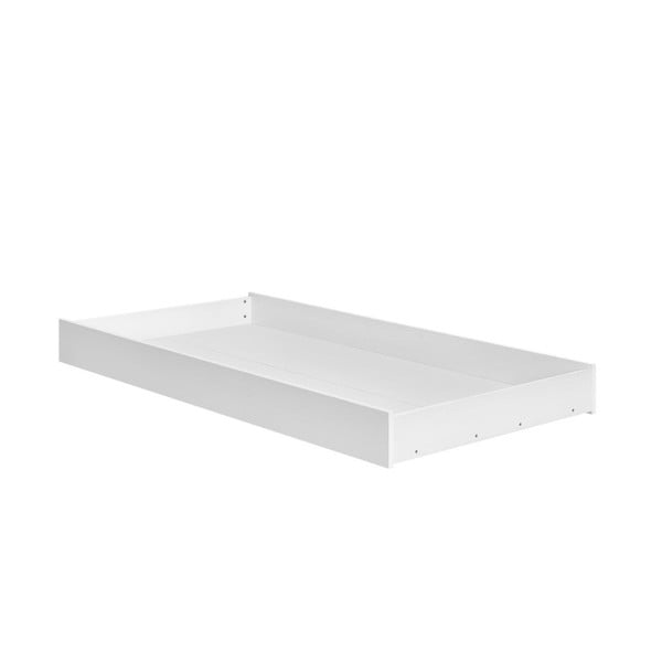 Baltas stalčius po vaikiška lova Pinio Basics, 90 x 200 cm