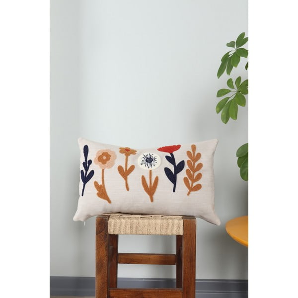 Iš lino dekoratyvinė pagalvėlė 25x43 cm Orkide – Mioli Decor-image-1