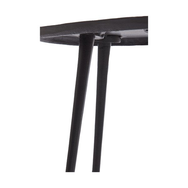 Iš metalo kavos staliukas juodos spalvos 53x64 cm Puno – Light & Living-image-2