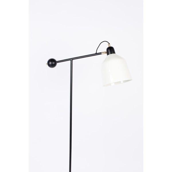 Baltai juodas grindų šviestuvas Skala - Zuiver-image-2