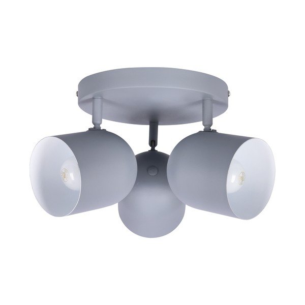 Lubinis šviestuvas šviesiai mėlynos spalvos 32x32 cm su metaliniu gaubtu Azuro – Candellux Lighting-image-2