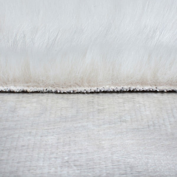 Sintetinė oda ir kailis baltos spalvos 160x230 cm Alpine Faux Fur – Flair Rugs-image-4
