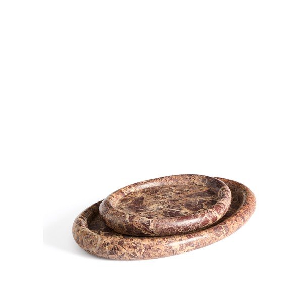 Iš marmuro dekoratyvinis padėklas 28x43 cm Lenorel – Kave Home-image-4