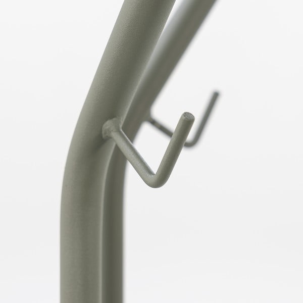 Pilkai žalios spalvos iš metalo palto stovas ø 40x170 cm Jessy – Spinder Design-image-4