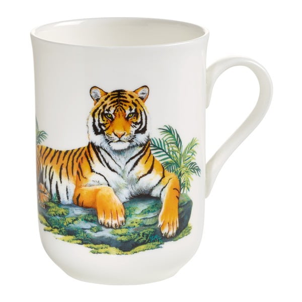 Kaulinio porceliano puodelis "Maxwell & Williams Animals Tiger", 330 ml