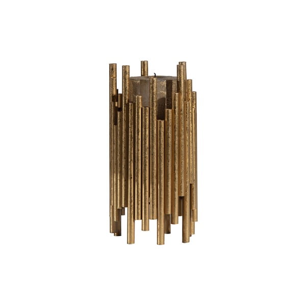 "BePureHome" aukso spalvos metalinė žvakidė, 24 cm aukščio-image-1