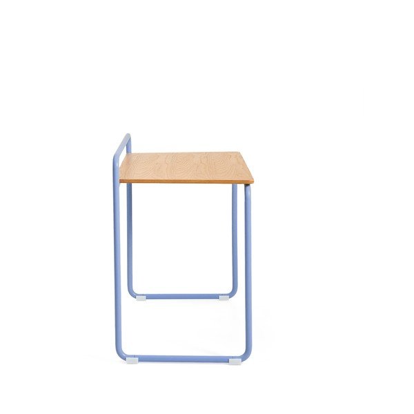 Vaikiškas rašomasis stalas su uosio dekoro stalviršiu 45x82 cm Tinn – Kave Home-image-4