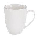 Baltos spalvos iš porceliano puodelis 390 ml Decora – Orion