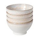 Dubenys iš akmens masės baltos spalvos 4 vnt. ø 15 cm Latte – Costa Nova