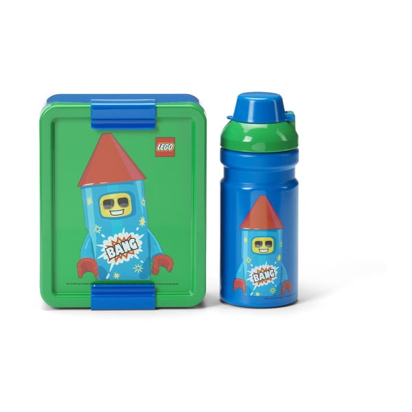 Vaikiška pietų dėžutė butelis Rocket – LEGO®