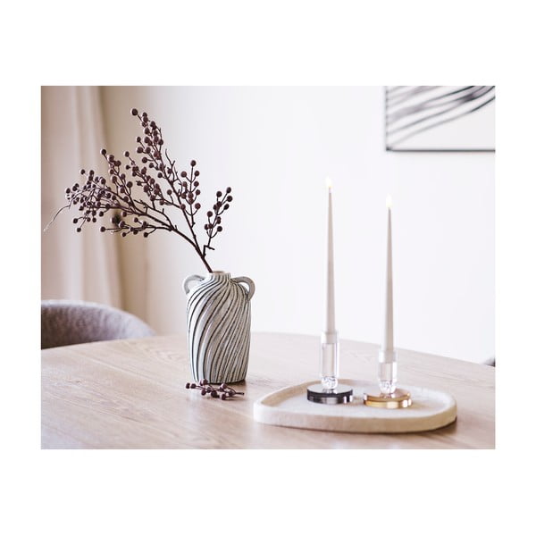 Šviesiai mėlynos spalvos iš keramikos vaza (aukštis 22 cm) Mimi – House Nordic-image-2