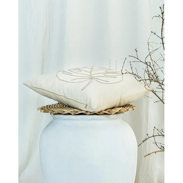 Iš medvilnės mišinio dekoratyvinis pagalvės užvalkalas 45x45 cm – Mila Home-image-1