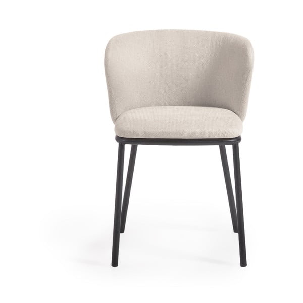 Smėlio spalvos valgomojo kėdė Ciselia - Kave Home-image-3