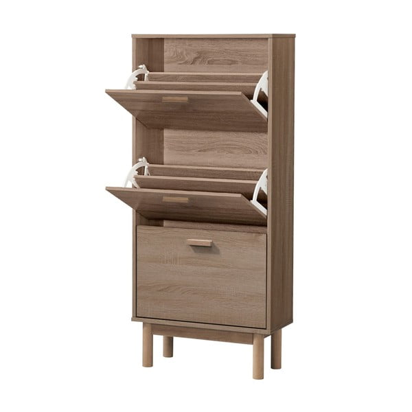 Atlenkiama spintelė batams natūralios spalvos iš ąžuolo Melanie – Støraa-image-2