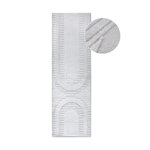 Kilimas kreminės spalvos 80x240 cm Bartoux Cream White – Elle Decoration