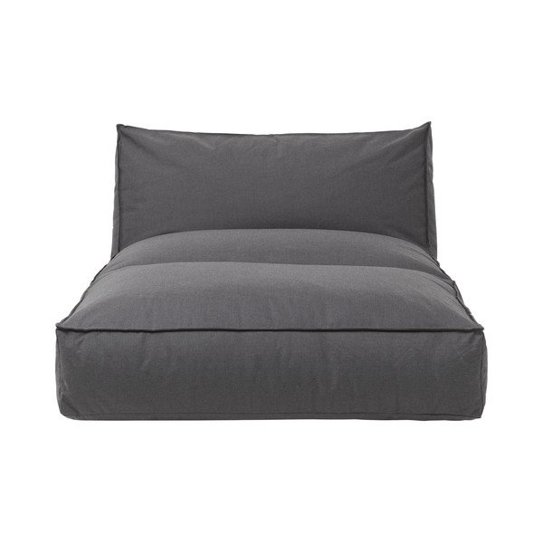 Tamsiai pilkas sodo gultas Blomus Coal, 120 x 190 cm