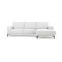 Kampinė sofa baltos spalvos (su dešiniuoju kampu) Copenhagen – Scandic