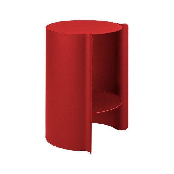 Iš plieno apvalios formos šoninis stalas ø 32 cm Wa – noo.ma-image-3