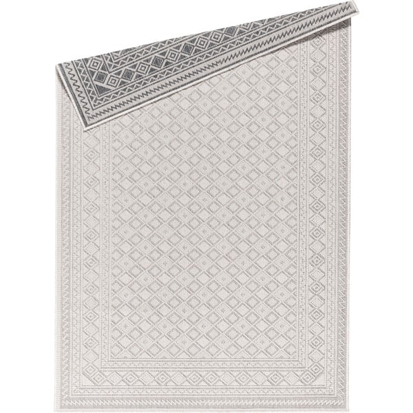 Pilkas lauko kilimas 230x160 cm Terrazzo - Floorita-image-2