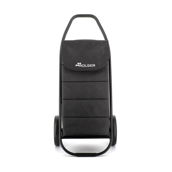 Pirkinių krepšys 53 l Com Tweed Polar Black Tube – Rolser-image-1