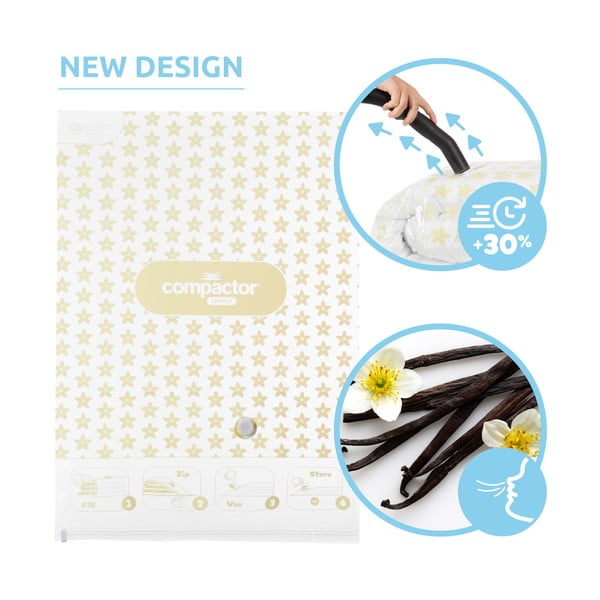 Vakuuminiai drabužių krepšiai 5 vnt. Compress Vanilla – Compactor-image-4