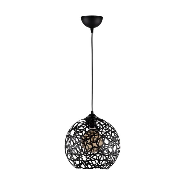 Kabantis šviestuvas juodos spalvos ø 25 cm Fellini – Opviq lights-image-3