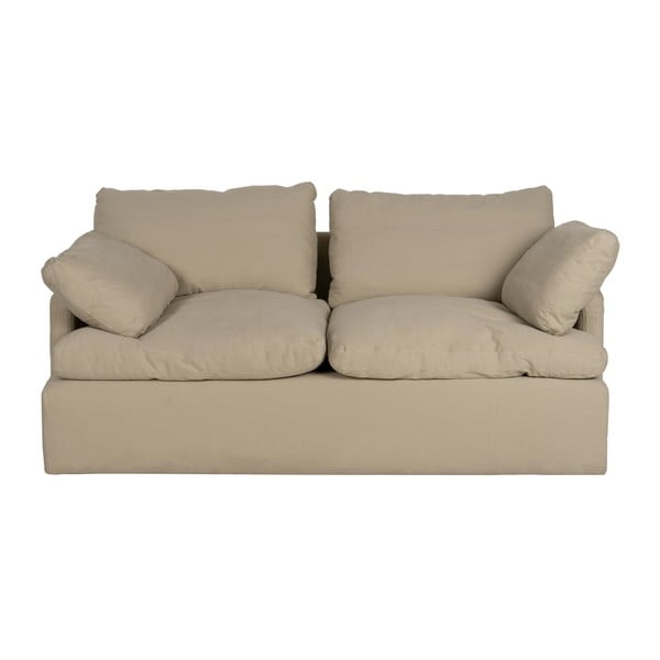 Smėlio spalvos iš lino sofa 180 cm – Ixia