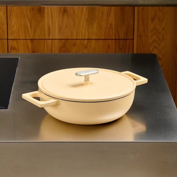 Keptuvė iš ketaus su dangčiu ø 26 cm tegame Mattia 3.0 – FABINI-image-1