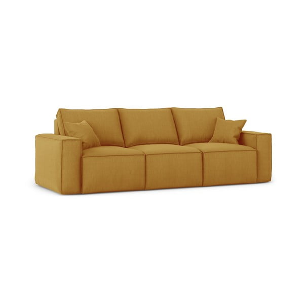 Geltonos spalvos sofa "Cosmopolitan Design Miami", 245 cm-image-2