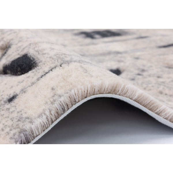 Kilimas iš vilnos baltos spalvos 170x240 cm Masi – Agnella-image-1