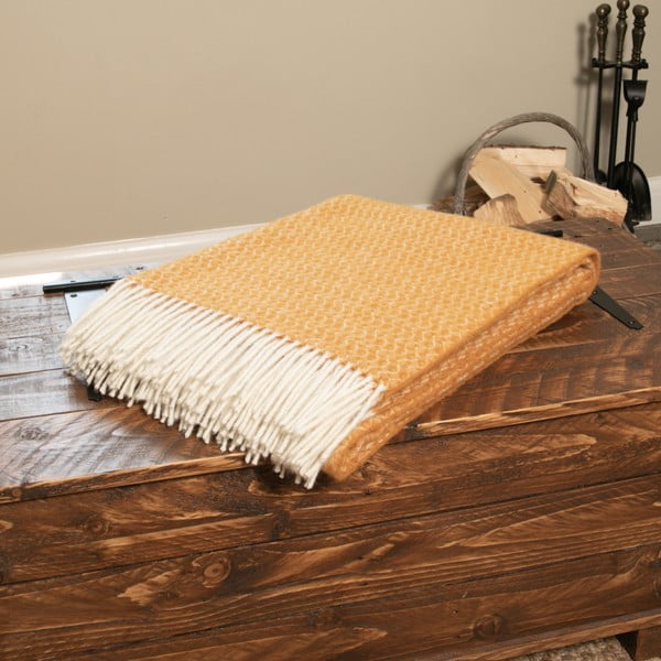 Antklodė ir pledas iš vilnos 140x200 cm – Native Natural-image-2