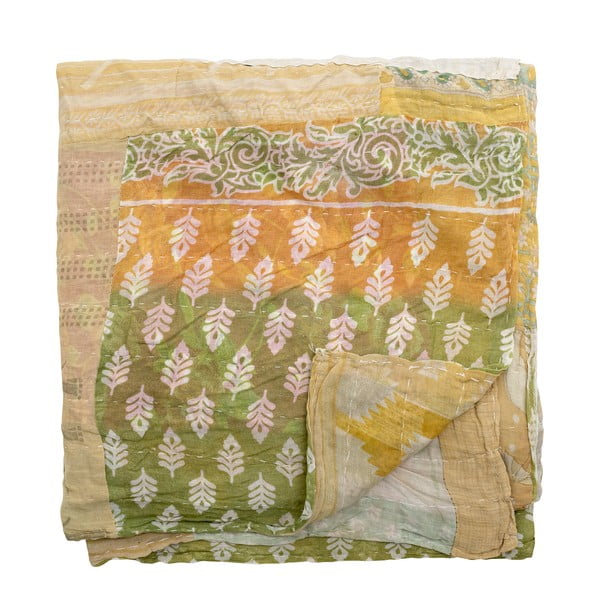 Iš perdirbtos medvilnės antklodė ir pledas 130x150 cm Sari – Bloomingville
