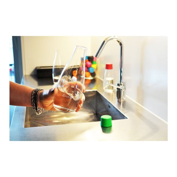 Tamsiai žalios spalvos stiklinis buteliukas ReTap, 300 ml-image-2