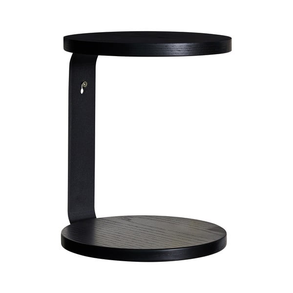 Kelių aukštų sieninė lentyna juodos spalvos 25,5 cm Oto – Hübsch