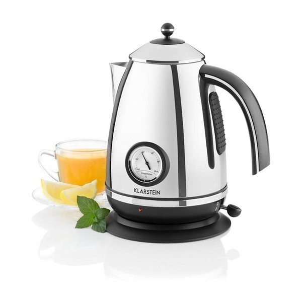 Sidabrinis elektrinis virdulys Klarstein Aquavita Chalet-image-2