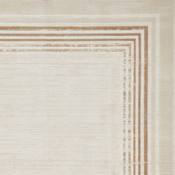 Smėlio spalvos/kreminės spalvos kilimas 80x150 cm Mirage Cream – Think Rugs-image-3