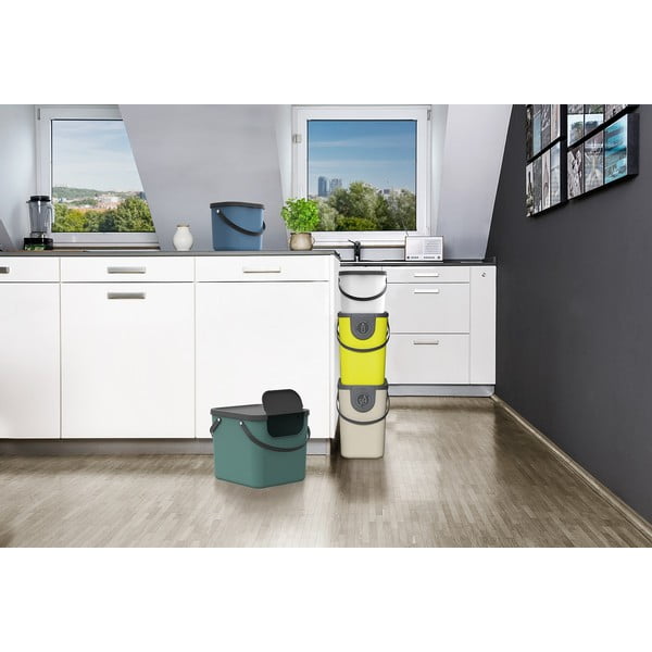 Žalias kompostuojamų atliekų konteineris 40 l Albula - Rotho-image-1