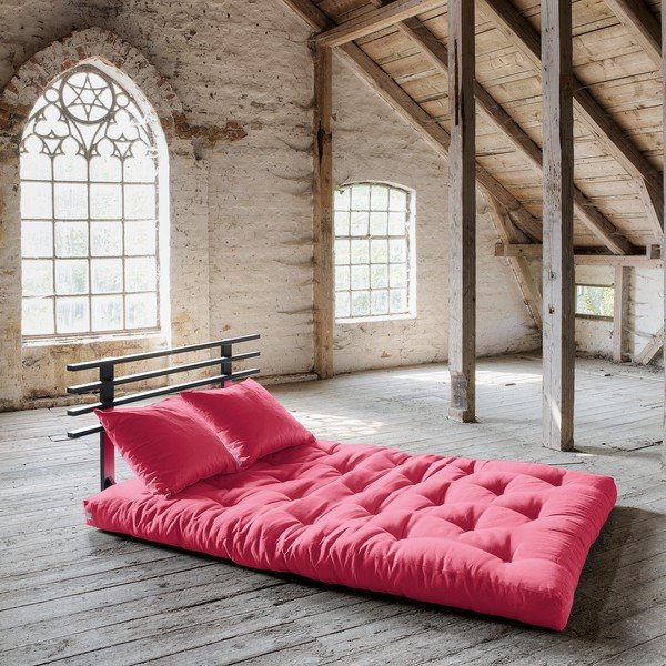 Sofa lova "Karup Shin Sano" juoda / purpurinė-image-1