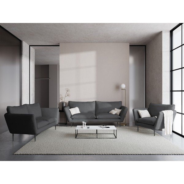 Mazzini Sofos Verveine pilka sofa, ilgis 175 cm-image-1