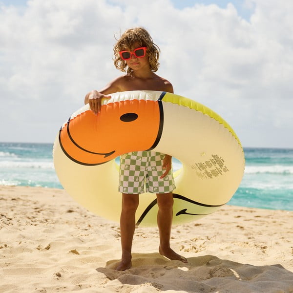 Pripučiamas ratas Sunnylife Smiley, ø 110 cm-image-2