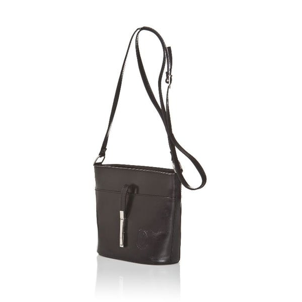 Juoda odinė rankinė Markese Severina-image-2