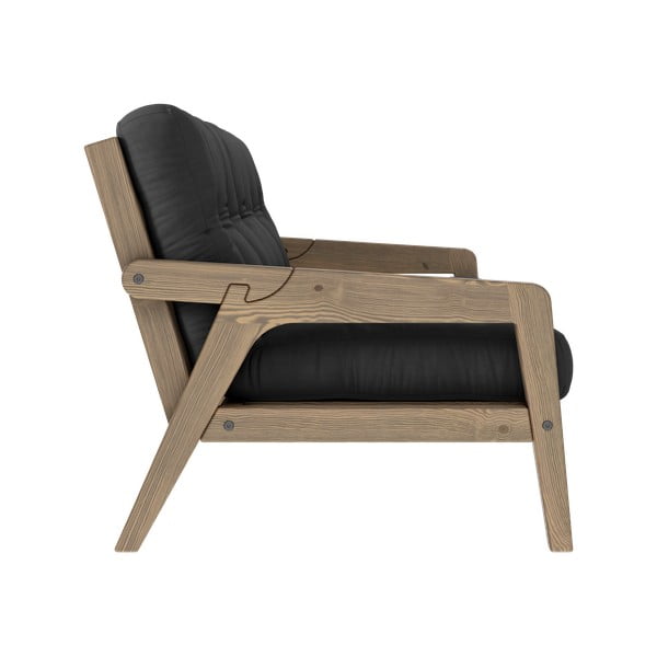 Pilka sofa lova 204 cm Grab - Karup Design-image-4