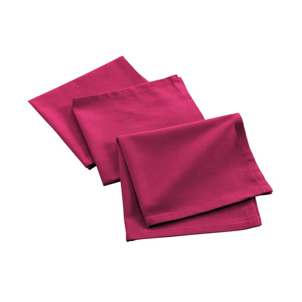 Iš tekstilės servetėlės 3 vnt. 40x40 cm Mistral – douceur d'intérieur