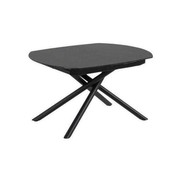 Iš keraminės plokštės prailginamas valgomojo stalas su papildomu stalviršiu 100x130 cm Yodalia – Kave Home