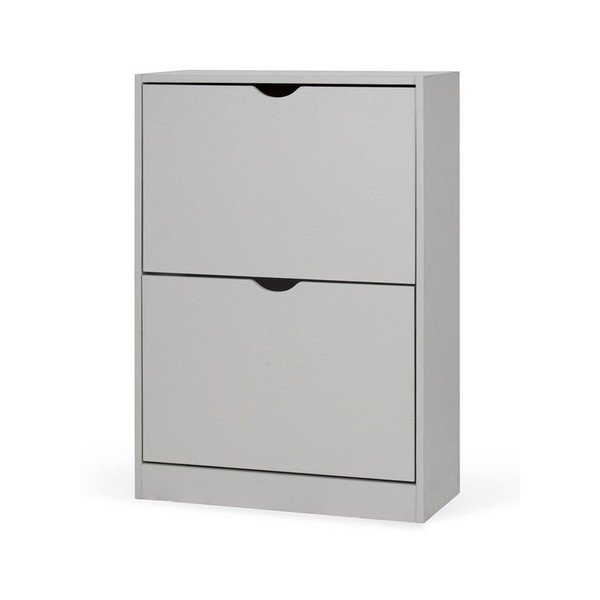 Pilkos spalvos atlenkiama spintelė batams 50x82x24 cm Stelo – Bonami Essentials